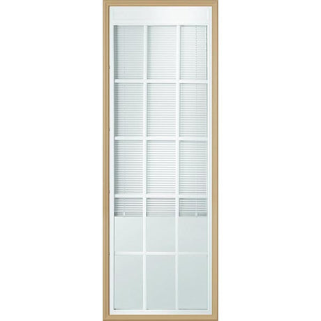 ODL Enclosed Blinds - Low-E Glass - Triple Pane - 15 Light - Internal Grille - 24" x 66" Frame Kit