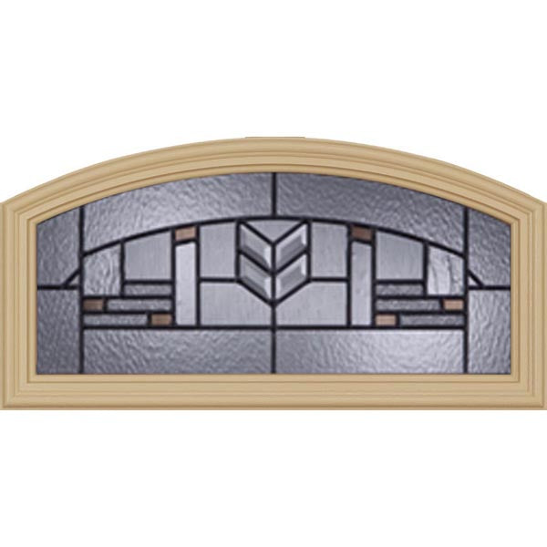 Western Reflections Leighton Door Glass - 24" x 12" Frame Kit