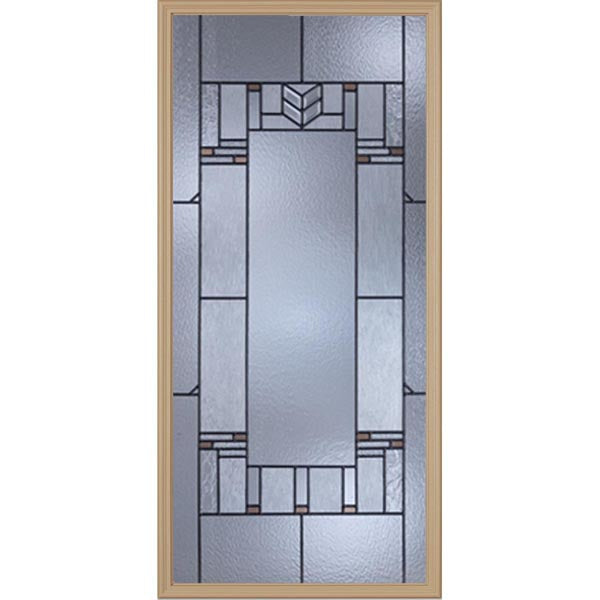 Western Reflections Leighton Door Glass - 24" x 50" Frame Kit
