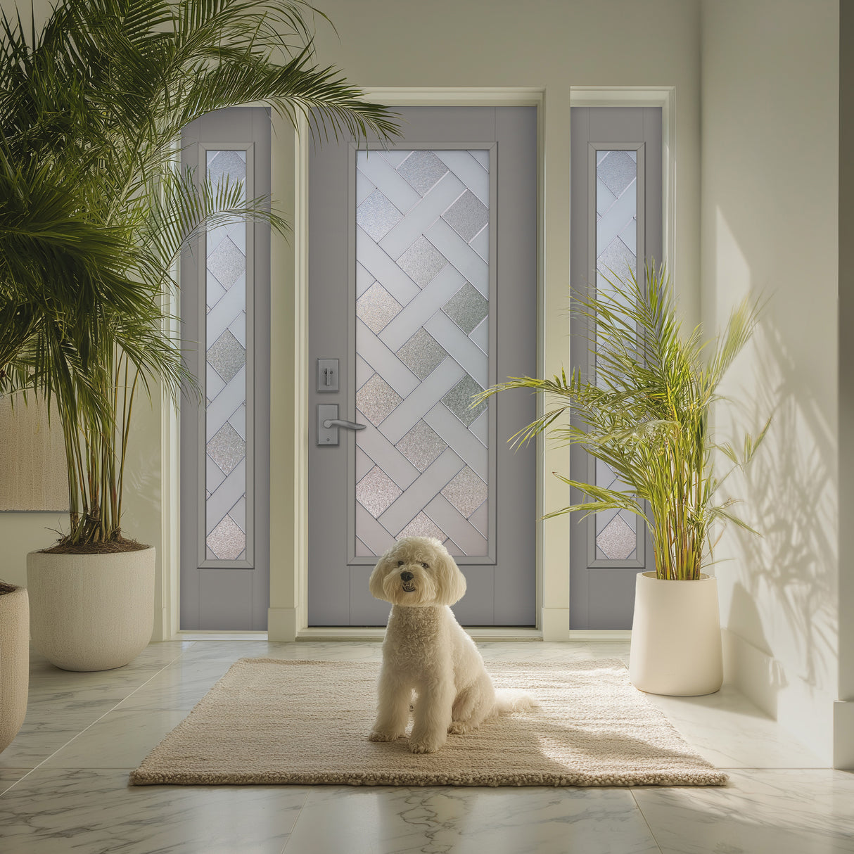 ODL Impact Resistant Margate Door Glass - 10" x 82" Frame Kit