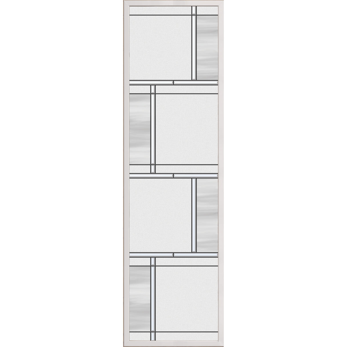ODL Impact Resistant Vilano Door Glass - 24" x 82" Frame Kit