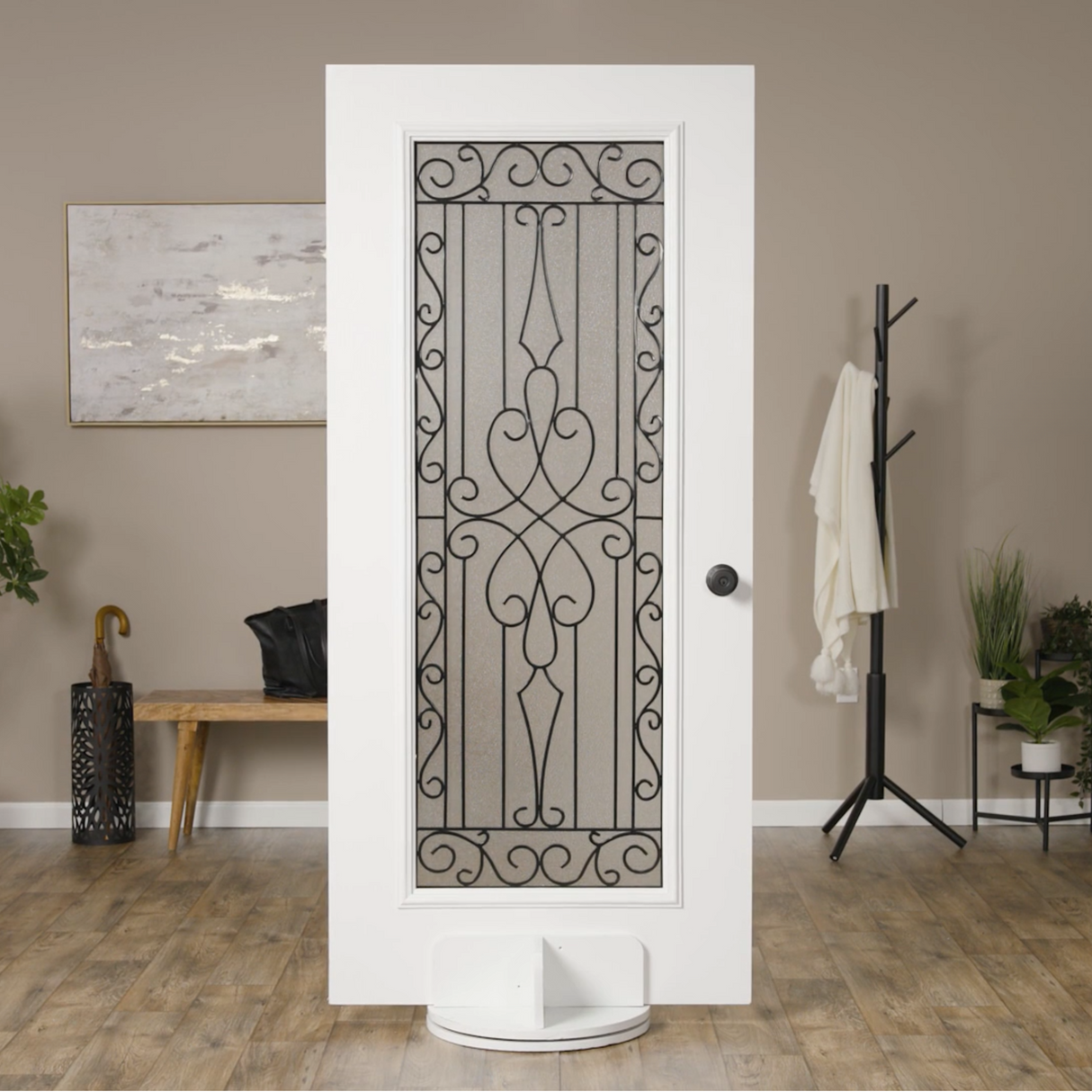 Western Reflections Wyngate Door Glass - 23.313" x 17.938"