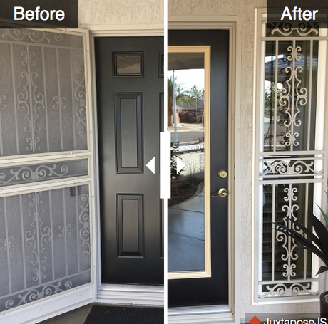 Door Glass And Brisa Retractable Screens Tuesday Transformation