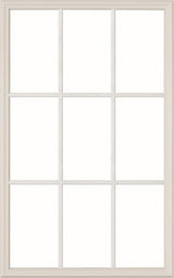 24" X 38" 9 Light Replacement Frame Set for 1/2" thick door glass (glass not included)