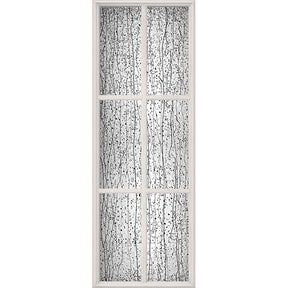 ODL Mistify Low-E Door Glass - 6 Light - Simulated Divided Light - 24" x 66" Frame Kit