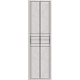 ODL Impact Resistant Bay Point Door Glass - 24" x 82" Frame Kit