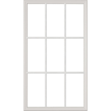 9 Light Replacement Frame Set (glass not included)