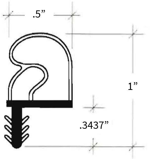 Door Weatherproofing Kit - Bronze