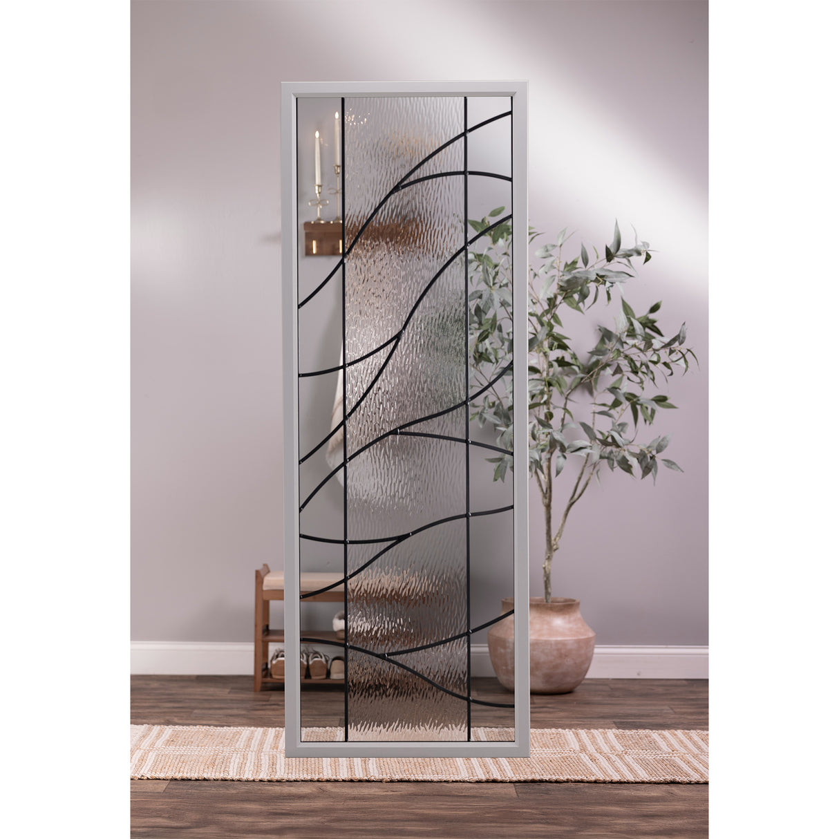 ODL Briselle Door Glass - 10" x 50" Frame Kit