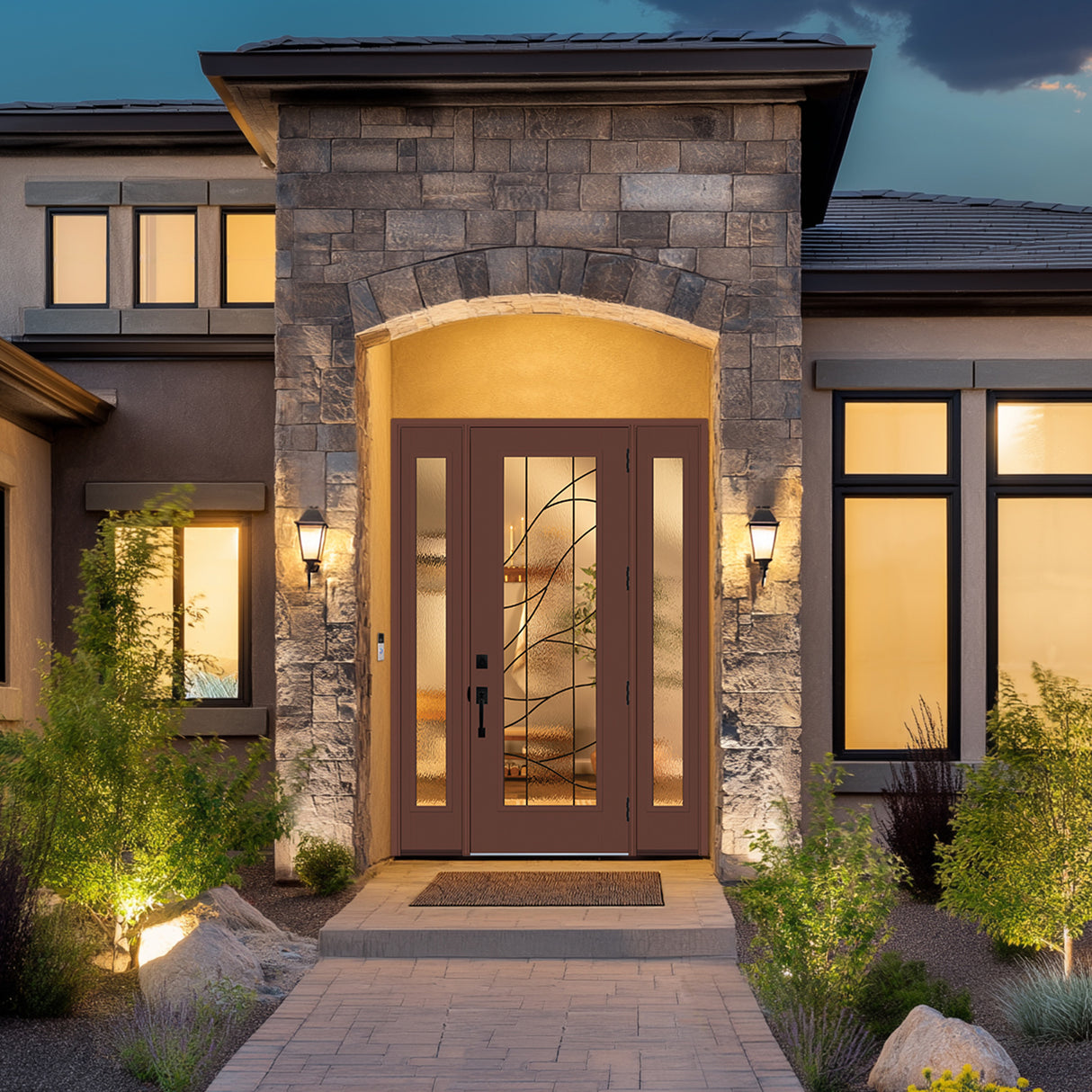 ODL Briselle Door Glass - 10" x 82" Frame Kit