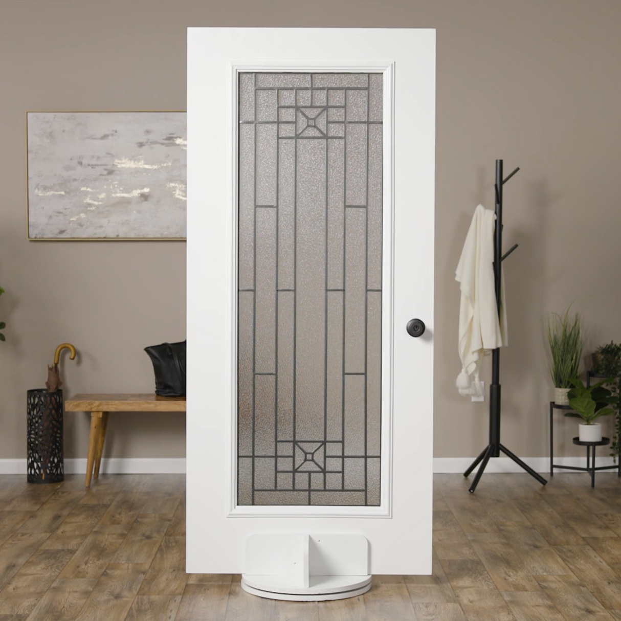 ODL Destination Door Glass - Courtyard - 24" x 66" Frame Kit