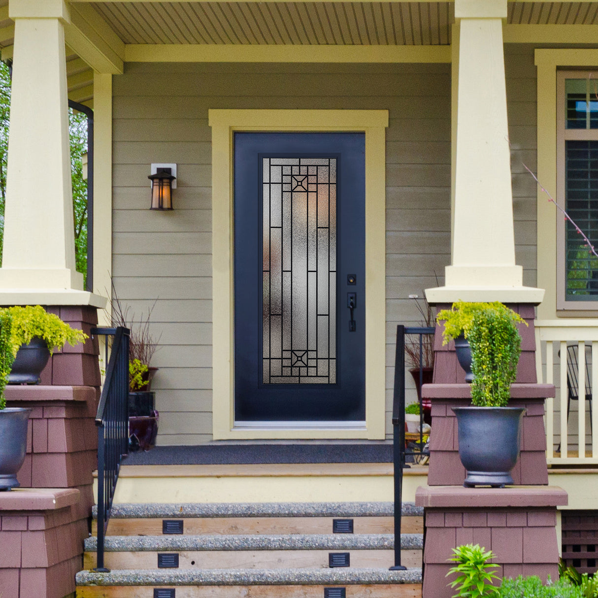 ODL Courtyard Door Glass - 10" x 82" Frame Kit