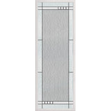 Western Reflections Impact Resistant Edgewood Door Glass - 24" x 82" Frame Kit