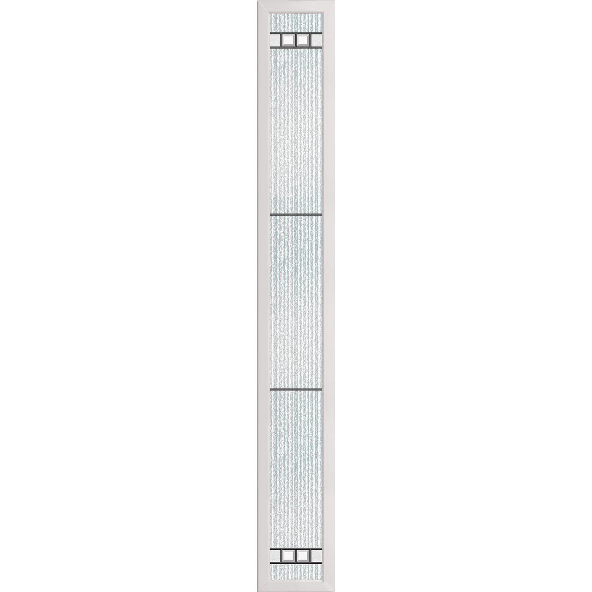 Western Reflections Impact Resistant Edgewood Door Glass - 9" x 66" Frame Kit