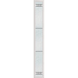 Western Reflections Impact Resistant Edgewood Door Glass - 9" x 66" Frame Kit
