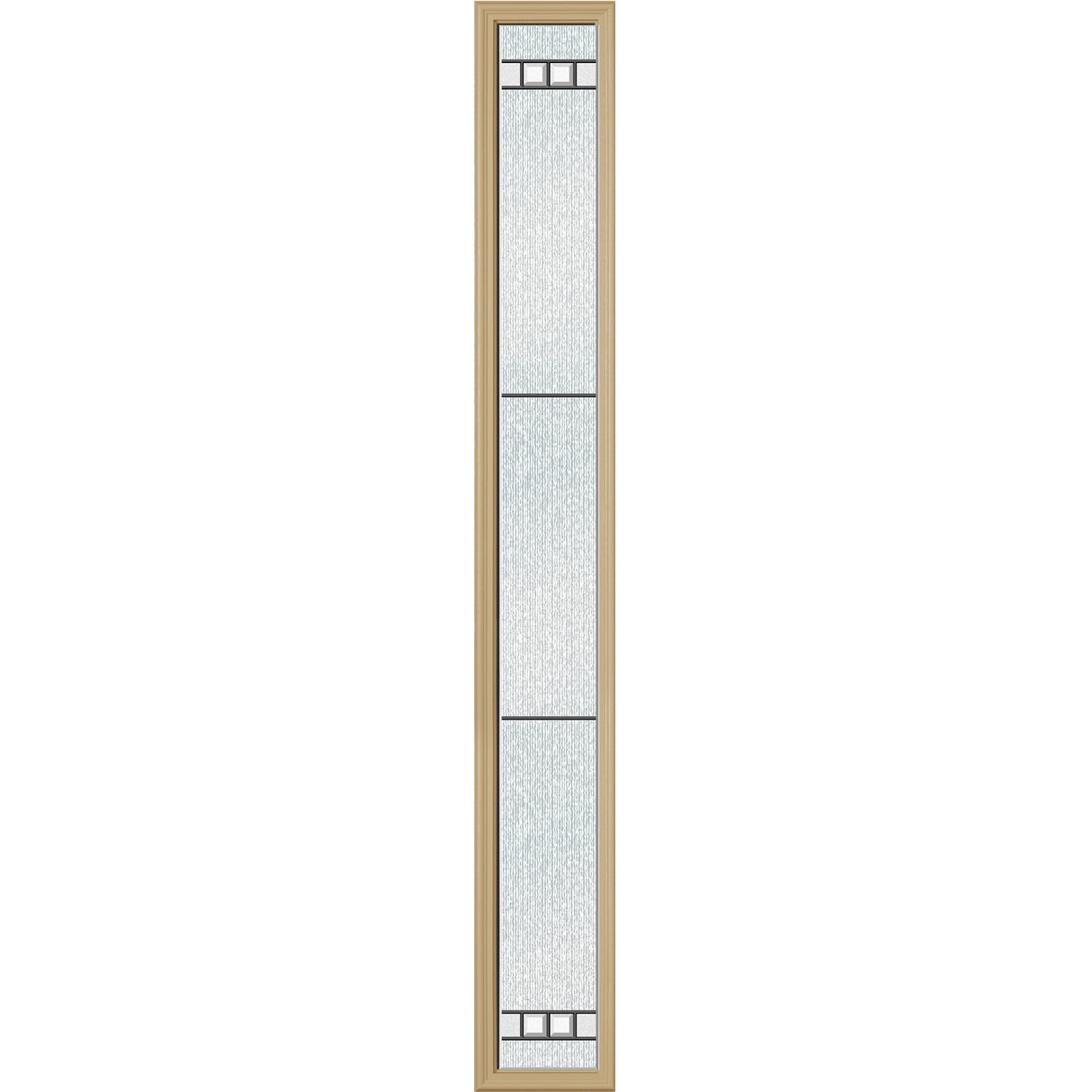Western Reflections Edgewood Door Glass - 9" x 66" Frame Kit