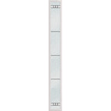 Western Reflections Impact Resistant Edgewood Door Glass - 10" x 82" Frame Kit