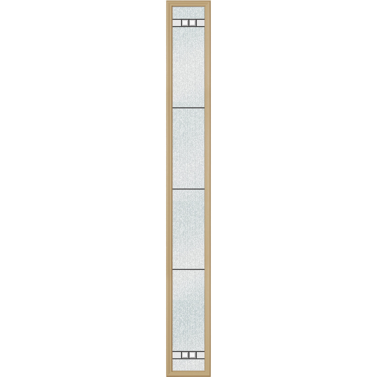 Western Reflections Edgewood Door Glass - 10" x 82" Frame Kit