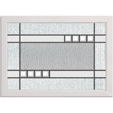 Western Reflections Impact Resistant Edgewood Door Glass - 24" x 17.25" Frame Kit