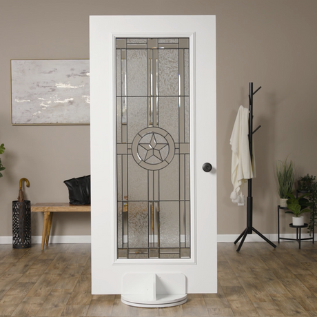 ODL Elegant Star Door Glass - 24" x 82" Frame Kit