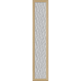 ODL Perspectives Low-E Door Glass - Textured Vapor - 10" x 50" Frame Kit