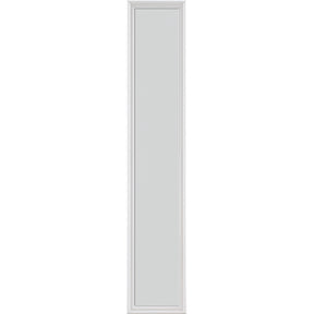 ODL Impact Resistant Perspectives Low-E Door Glass - Blanca - 16" x 82" Frame Kit