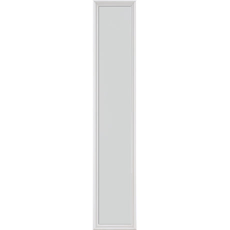ODL Impact Resistant Perspectives Low-E Door Glass - Blanca - 16" x 82" Frame Kit