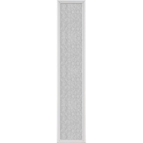 ODL Impact Resistant Perspectives Low-E Door Glass - Textured Streamed - 16" x 82" Frame Kit