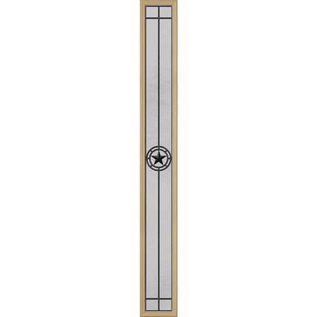 ODL Micro-Granite Elegant Star Door Glass - 10" x 82" Frame Kit