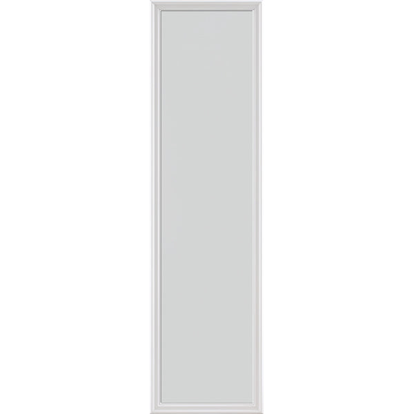 ODL Impact Resistant Perspectives Low-E Door Glass - Blanca - 22" x 82" Frame Kit