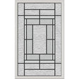 Western Reflections Pembrook Door Glass - 24" x 38" Frame Kit