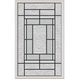 Western Reflections Pembrook Door Glass - 24" x 38" Frame Kit