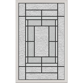 Western Reflections Pembrook Door Glass - 24" x 38" Frame Kit