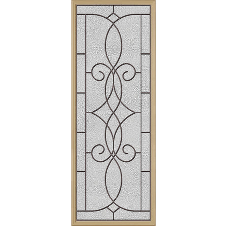 Western Reflections Ashbury Door Glass - 22" x 66" Frame Kit