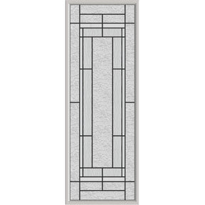 Western Reflections Pembrook Door Glass - 24" x 66" ZEEL Flat Frame Kit