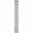 Western Reflections Door Glass - Davidson - 9" x 66" Frame Kit