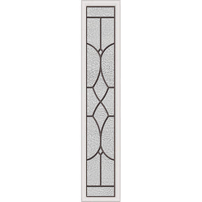 Western Reflections Ashbury Door Glass - 10" x 50" Frame Kit
