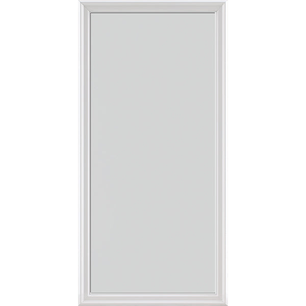 ODL Impact Resistant Perspectives Low-E Door Glass - Blanca - 24" x 50" Frame Kit