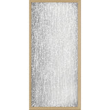 ODL Mistify White Low-E Door Glass - 24" x 50" Frame Kit