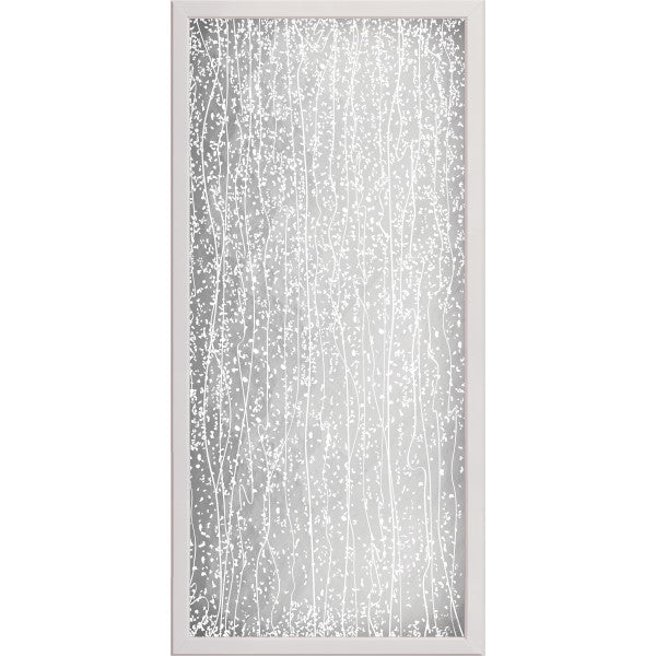 ODL Impact Resistant Mistify White Low-E Door Glass - 24