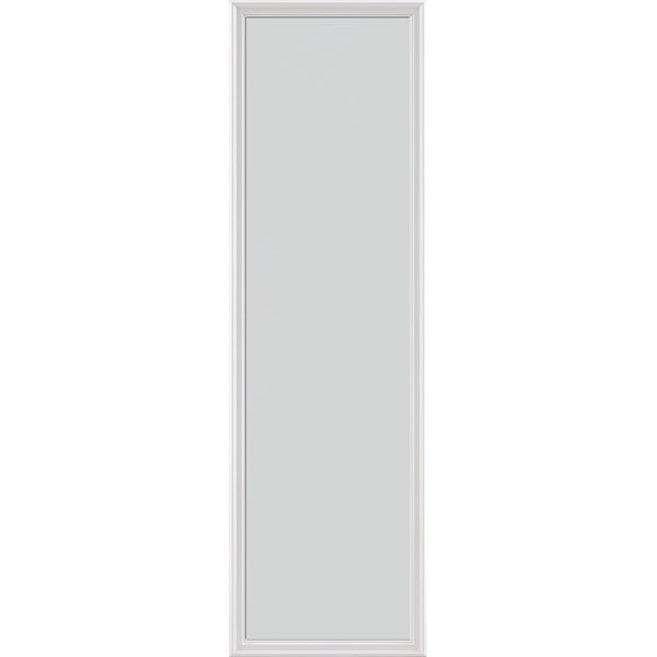 ODL Impact Resistant Perspectives Low-E Door Glass - Blanca - 24" x 82" Frame Kit