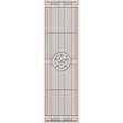 ODL Micro-Granite Elegant Star Door Glass - 24" x 82" Frame Kit