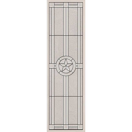 ODL Micro-Granite Elegant Star Door Glass - 24" x 82" Frame Kit