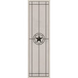 ODL Micro-Granite Elegant Star Door Glass - 24" x 82" Frame Kit