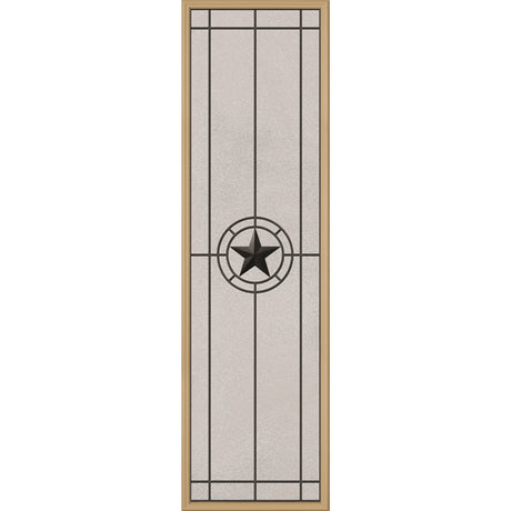 ODL Micro-Granite Elegant Star Door Glass - 24" x 82" Frame Kit