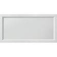 ODL Spotlights Door Glass - Frosted - 24" x 12" Modern Frame Kit