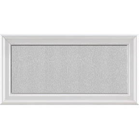 ODL Impact Resistant Perspectives Low-E Door Glass - Textured Streamed - 24" x 12" Frame Kit