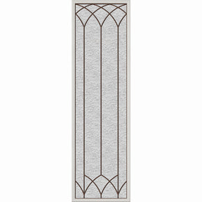 Western Reflections Door Glass - Davidson - 24" x 82" Frame Kit