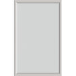 ODL Perspectives Low-E Door Glass - Blanca - 24" x 38" ZEEL Flat Frame Kit