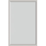 ODL Perspectives Low-E Door Glass - Blanca - 24" x 38" ZEEL Flat Frame Kit